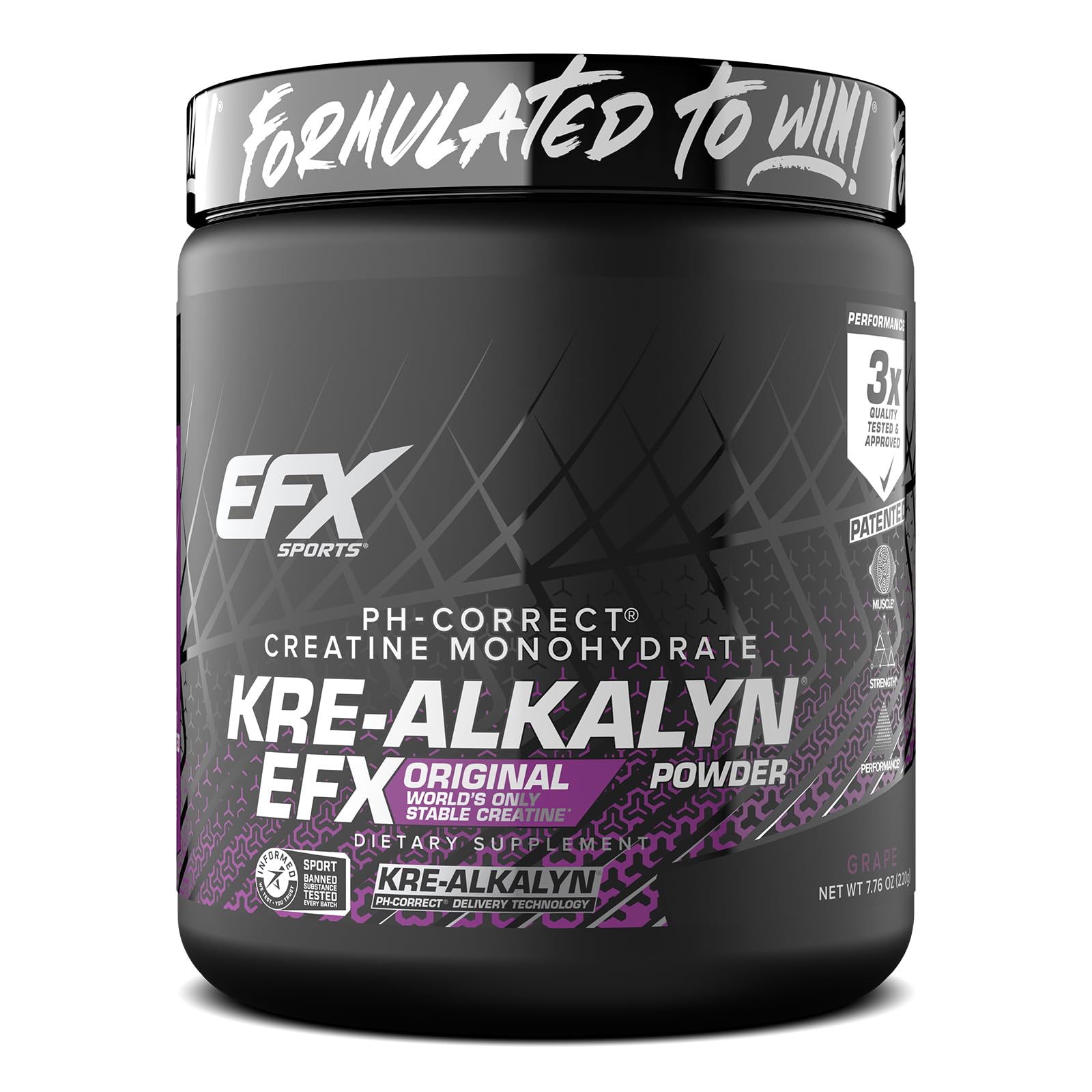 Amazon.com: EFX Sports Kre-Alkalyn EFX Powder | pH Correct